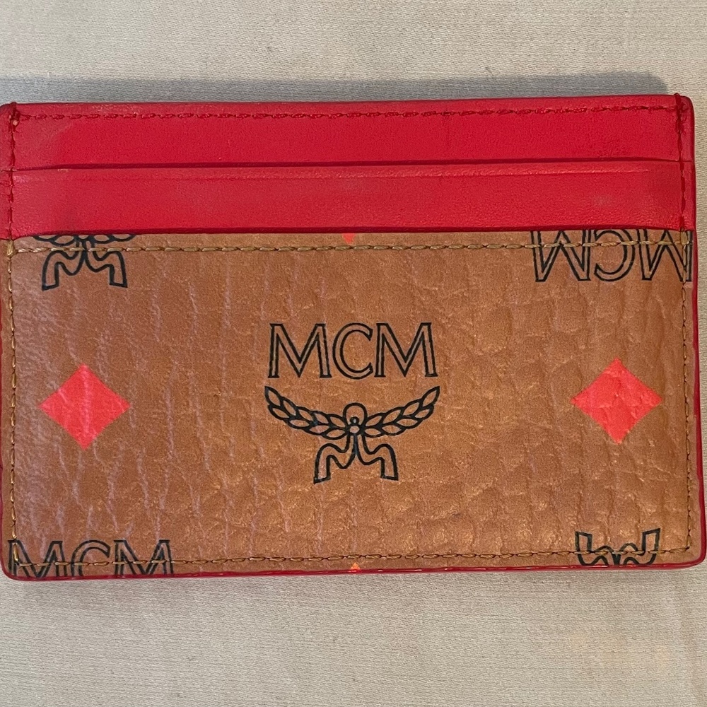 MCM Visetos card holder